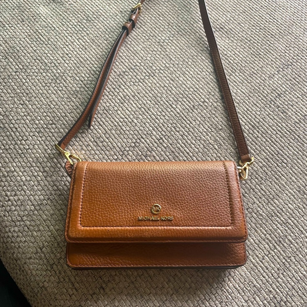 Brown Micheal Kors Crossbody Bag